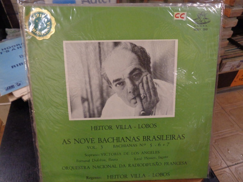 Heitor Villa Lobos As Nove Bachianas Brasileiras Vol. 3 Lp P