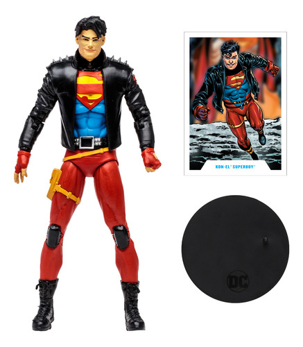 Muñeco Kon El Superboy Kent Dc Multiverse Mcfarlane 15276