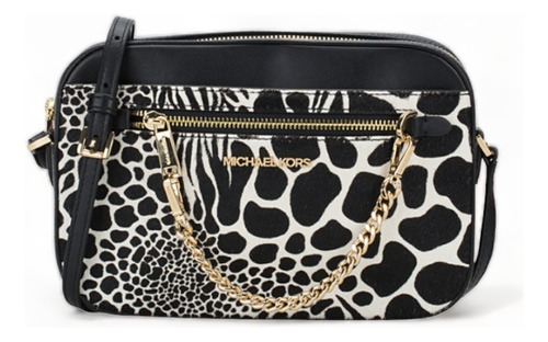 Crossbody Michael Kors Jet Set Large (animal Print)