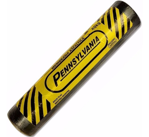 Membrana Asfaltica Pennsylvania Aluminizada 40k 4mm Espesor