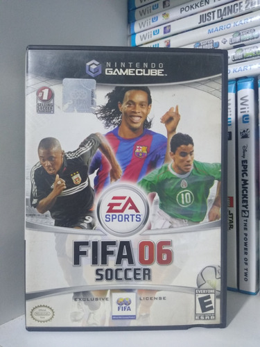 Juego Nintendo Gamecube Fifa 06 Soccer, Compatible Con Wii 