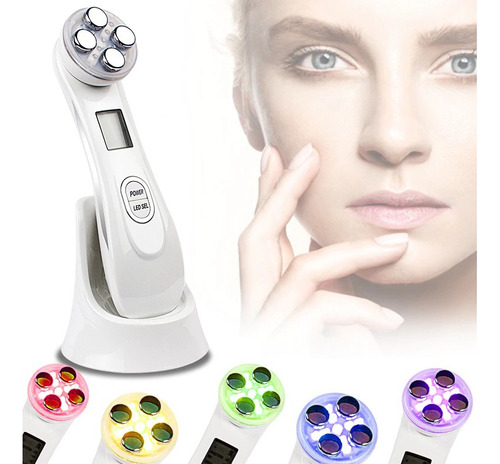 Aparelho Radiofrequencia Led Espinhas Rugas Rosto Rf &