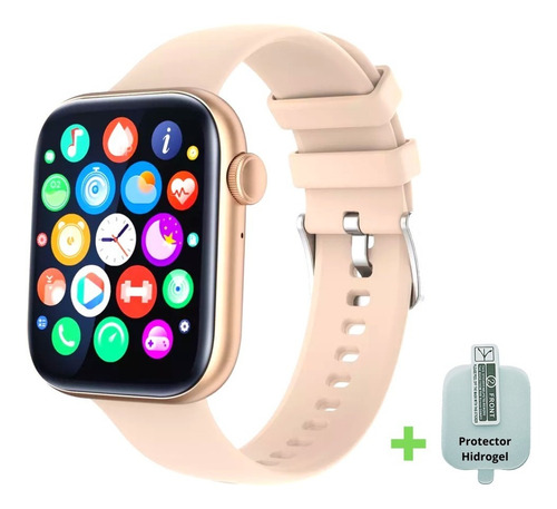 Imagen 1 de 10 de Reloj Smart Watch P45 Mujer Hombre P/ iPhone Android Samsung