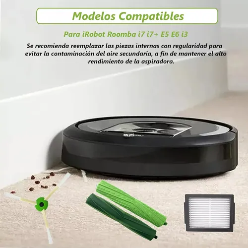 Kit De Accesorios De Repuesto Para Irobot Roomba I7 E5 I3 E6