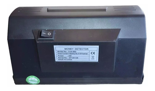 Detector Identificado Notas Falsas Fake Dinheiro Real Cheque
