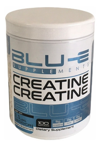Imagen 3 de 4 de Creatina Monohidratada 500 Gramos 100 Servicios Creatine