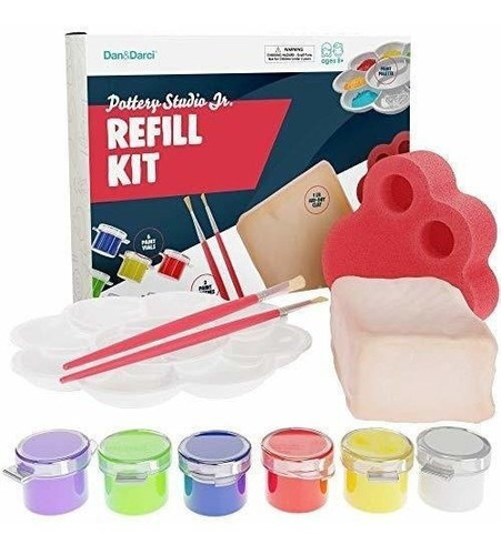 Kit De Pintura De Figuras De Arcilla Con Pinturas Incluidas