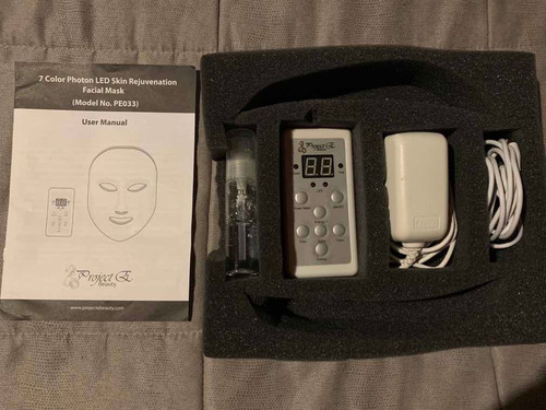 Máscara Facial Led, Marca Project E Beauty