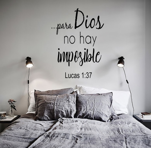 Vinil Decorativo Para Pared Frases Letras Versículo Bíblico