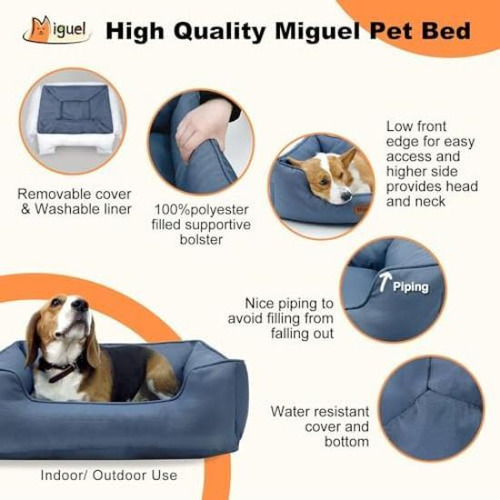 Miguel Cama Impermeable Para Perros Al Aire Libre Para Perro