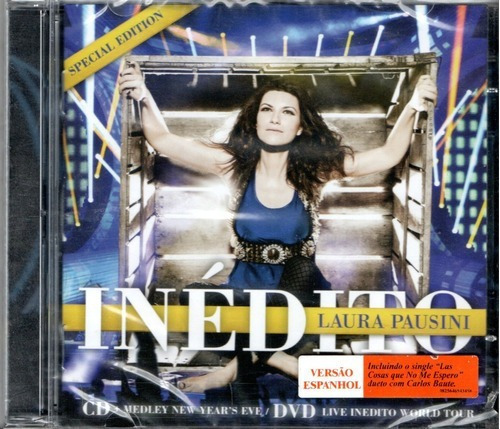 Cd+dvd Laura Pausini - Inédito - Versão Espanhol