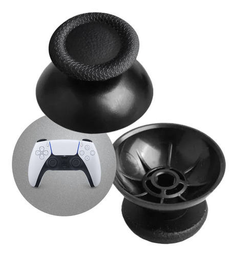 4 Capuchones (2 Pares) Control Ps5 Tapa Goma Joystick Play 5