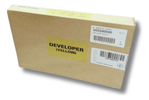 Revelador Yellow Xerox Versant 80/180 - 505s00040 Amarelo