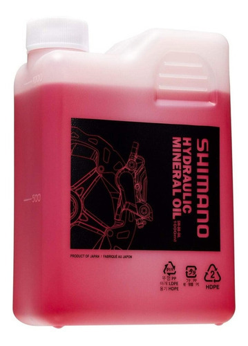 Óleo fluido mineral hidráulico Shimano 1 litro