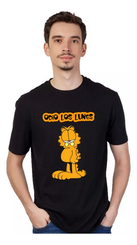 Remera Garfield -  - Cuello Redondo - G_01 Infantil