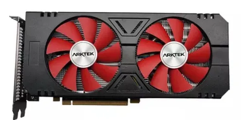 Placa De Vídeo Amd Arktek Cyclops Radeon Rx 500 Series Rx 580 8gb