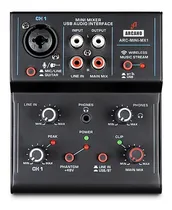 Comprar Mesa De Som De 1 Canal Interface Usb Arcano Arc-mini-mx1