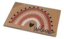 Comprar Felpudo De Bienvenida Arcoíris Boho Arcoíris Interior Exteri