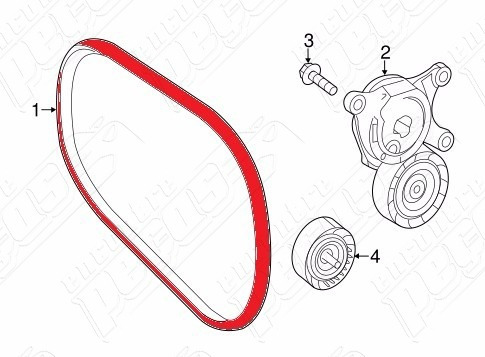 Correia Motor Mercedes B220 Cdi 2013-2015 Original