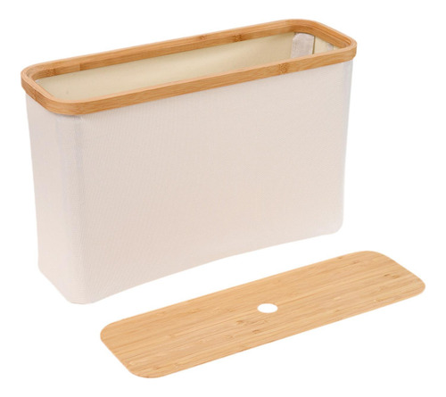 Accesorios De La Cesta Del Beige Con Tapa 45x15x28cm