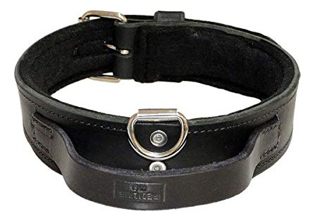 2  Collar De Perro De Cuero De Deber Pesado Con 6csuy