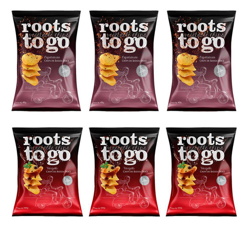 Kit Com 6un Roots To Go Teriyaki E Especiarias 45g