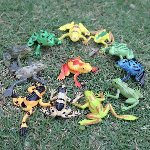 Juguetes De Animales De Simulación Accesorios De Rana