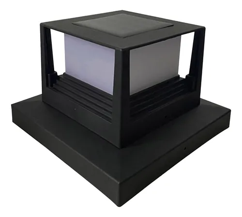 comprar Luz Solar Para Tapa De Poste Para Exteriores, Luz Para Poste