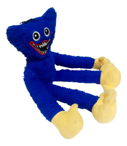 Huggy Wuggy Boneco Azul Pelucia Playtime Pop Time No Brasil (Usado)