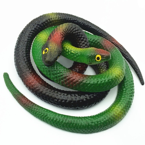 Serpiente Culebra Goma Flexible Broma Juguete Niños 6 Piezas