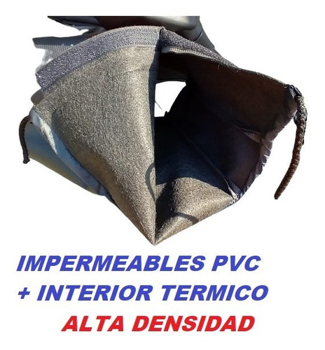 Imagen 2 de 10 de Cubre Manos Moto Con Reflex Termica Impermeable Covertex N1