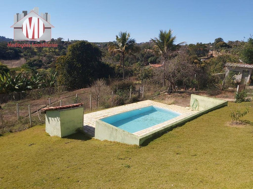 Chácara Com Escritura, Linda Vista, 04 Dormitórios, Piscina, Pomar E Ótimo Bairro À Venda, 2000 M² Por R$ 370.000 - Zona Rural - Pinhalzinho/sp - Ch0498