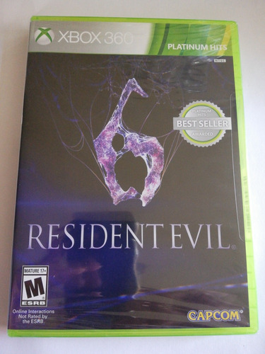 Resident Evil 6 Xbox 360 Nuevo Sellado 