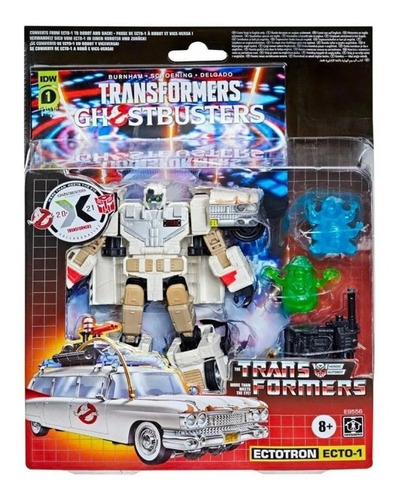 Transformers Cazafantasmas Autobot Ecto Transformable Hasbro Color Ghostbusters / Electron / Vehículo Transformable