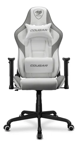 Silla Gamer Cougar Armor Elite Blanco Hasta 120kg Regulable