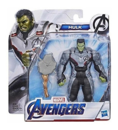 Muñeco Avengers Hulk Traje Cuantico 15cm E3350 Hasbro