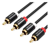 Comprar Cable De audio y Video RCA Vention - Cable 2 Rca A 2 Rca AV Macho - 2 Metros - RCA 2 Canales Macho a Macho - Stereo Hi-Fi - Adaptador Premium - Para TV \u002F PC \u002F Notebook \u002F Parlante - VAB-R06-B200
