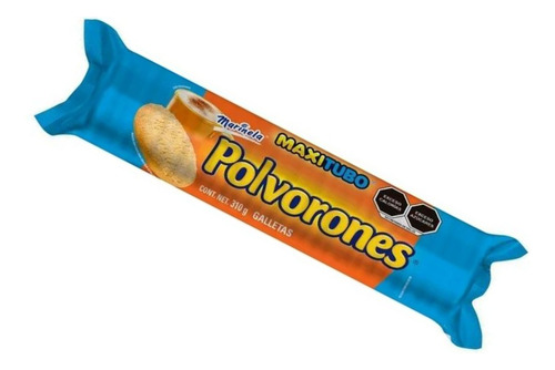 9 Pzas Galletas Polvorones Maxitubo 310 G
