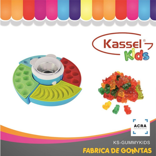 Imagen 3 de 4 de Fabrica De Gomitas/golosinas Recetas Para Niños Kassel Acra