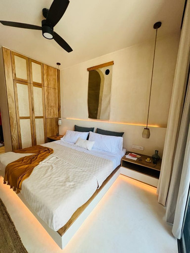 Studio Con Terraza En Venta En Comunidad Aflora, Aldea Zama Tulum.