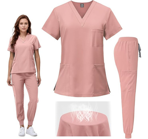 Natural Uniforms - Conjunto De Ropa Quirúrgica Para Unisex