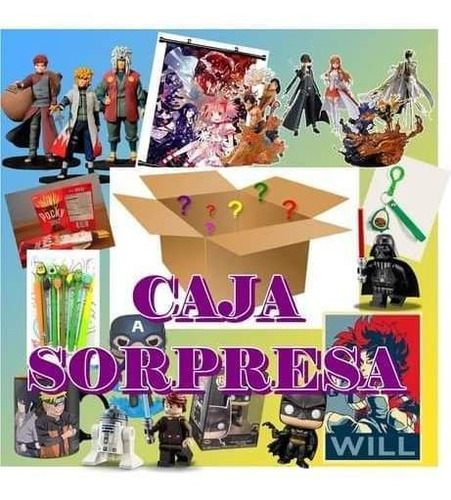 Imagen 1 de 4 de Cajas Personalizadas Anime Misteriosas