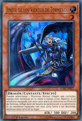 Rider Of The Storm Winds - Lckc-en017 - Ultra Rare (español)