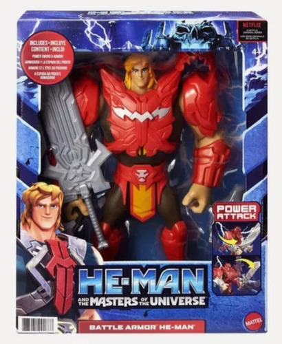 He-man Muñeco Articulado -mattel- Masters Of The Universe -