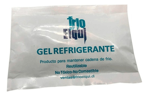 Gelpack Refrigerante 80g Flexible Chico 15x10cm X10