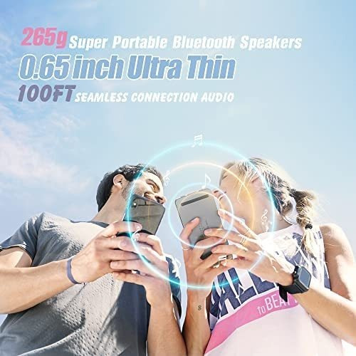 Parlante Duvoss Bluetooth Ip67 Inalámbrico Ultrafino Metal