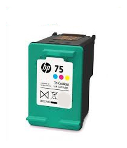 Cartucho Tinta Original  Hp 75 Colorido Cb337wb D4263 C4280