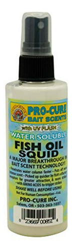 Aceite De Pescado Soluble En Agua De Calamar Pro-cure, 4 Onzas