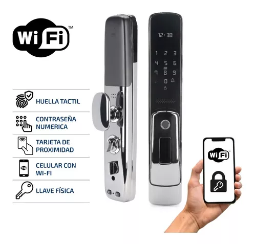 Cerradura Inteligente Wifi Tuya-X2 Lector de Huella Digital