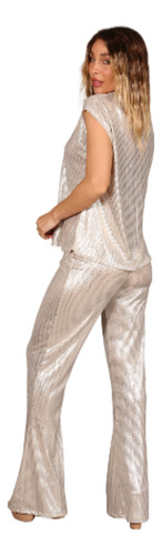 Pantalon Palazzo Donna Elastizado